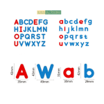 Đồ Chơi Giáo Dục Bảng Lắp Ghép Chữ Cái Nam Châm - Trọn Bộ 234 PCS 7 6 3