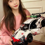 Đồ Chơi Lego Siêu Xe Porsche 911 - Trọn Bộ 1580 PCS Có Đèn Pha Sáng 3 7 1