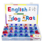 Đồ Chơi Giáo Dục Bảng Lắp Ghép Chữ Cái Nam Châm - Trọn Bộ 234 PCS 2 8 4