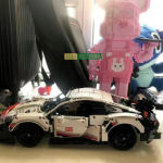 Đồ Chơi Lego Siêu Xe Porsche 911 - Trọn Bộ 1580 PCS Có Đèn Pha Sáng 8 9 1