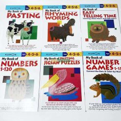 [Sách Nhập Khẩu] Sách Bài Tập Kumon 4 - 5 - 6 Tuổi Trọn Bộ 11 Cuốn