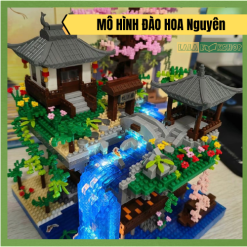 Đồ Chơi Lắp Ráp Lego Đào Hoa Viên - Lắp Ghép Đảo Đào Hoa Nguyên 3200 Chi Tiết
