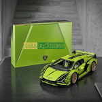 Đồ Chơi Xếp Hình Lego Siêu Xe Lamborghini - Mô Hình Siêu Xe Lamborghini 1200+ PCS 1 13