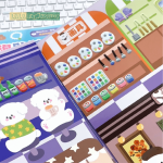 Sổ Sticker 300 Miếng Dán Với 4 Chủ Đề Ẩm Thực, Khu Vui Chơi, Dã Ngoại, Mua Sắm 2 16 1