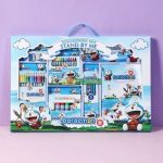 Hộp Quà Dụng Cụ Học Tập Doraemon, Bút Màu Phi Hành Gia - Trọn Bộ 41 Món Gồm Chì Màu, Sáp Màu, Màu Dạ, Bút Chì,... 2 1xdljgxs3w 400x400px
