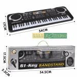 Đồ Chơi Đàn Piano 61 Phím - Full Box : 1 Piano, 1 Dây Cáp, 1 Micro, HDSD 1 Đồ Chơi Đàn Piano 61 Phím
