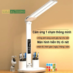 Đèn Học Chống Cận - Đèn Led Để Bàn Tích Điện Có Đồng Hồ Bóng Đèn Mở Rộng Được 180 Độ 3 2 5