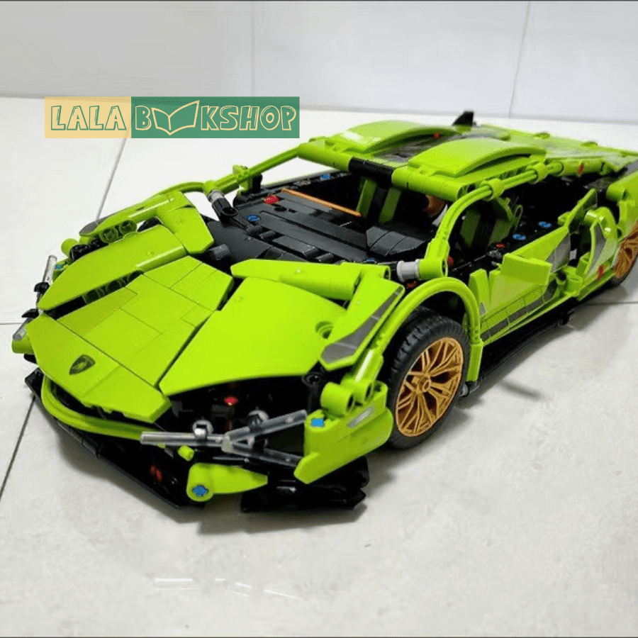 Đồ Chơi Xếp Hình Lego Siêu Xe Lamborghini - Mô Hình Siêu Xe Lamborghini 1200+ PCS