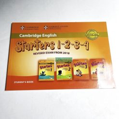 Bộ Đề In Gộp 4 Cuốn Starters - Cambridge English Movers 1 - 2 - 3 - 4