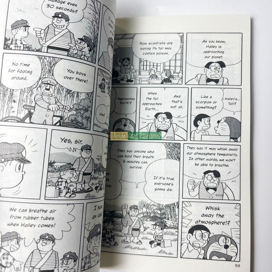Bộ Truyện Doraemon 8 Cuốn Bản Tiếng Anh - Học Tiếng Anh Thông Qua Truyện Doraemon