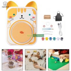 Đồ Chơi Máy Làm Gốm Hình Con Mèo