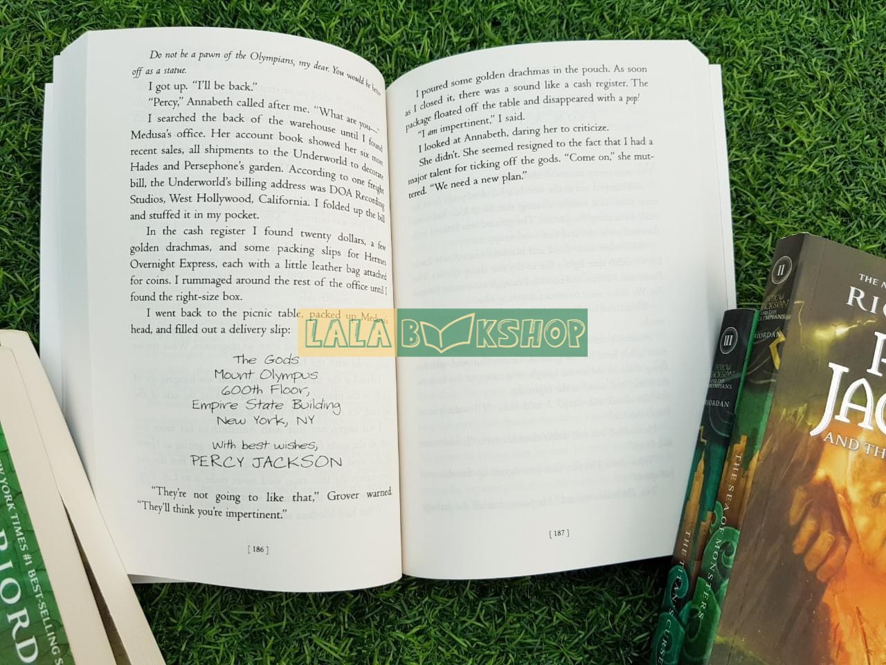 PERCY JACKSON AND THE OLYMPIANS