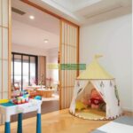 LỀU LÂU ĐÀI THỔ DÂN CHO BÉ - SIZE ĐẠI 2 3 leu 1