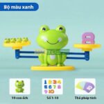 BỘ ĐỒ CHƠI ẾCH CÂN TOÁN HỌC – Vừa học vừa chơi, kích thích tư duy cho bé 3+ 1 343 1