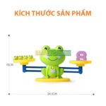 BỘ ĐỒ CHƠI ẾCH CÂN TOÁN HỌC – Vừa học vừa chơi, kích thích tư duy cho bé 3+ 2 344 1