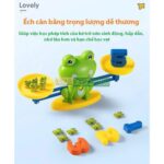 BỘ ĐỒ CHƠI ẾCH CÂN TOÁN HỌC – Vừa học vừa chơi, kích thích tư duy cho bé 3+ 3 345 1