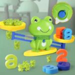 BỘ ĐỒ CHƠI ẾCH CÂN TOÁN HỌC – Vừa học vừa chơi, kích thích tư duy cho bé 3+ 6 348 1