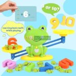 BỘ ĐỒ CHƠI ẾCH CÂN TOÁN HỌC – Vừa học vừa chơi, kích thích tư duy cho bé 3+ 7 349 1