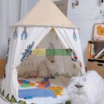 LỀU LÂU ĐÀI THỔ DÂN CHO BÉ - SIZE ĐẠI 4 5 leu 1