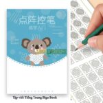 Vở luyện viết các nét cơ bản tiếng Trung, Luyện viết chữ Hán, Trọn bộ 3 cuốn 7 8 tap viet net 1