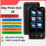 Máy Phiên Dịch Cầm Tay LALA – Phiên dịch song song 2 chiều không cần Internet 13 Máy phiên dịch LALA z8