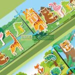 Bộ sách bóc dán học tiếng Anh cho bé – Combo 4 chủ đề 4 452 1