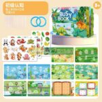 Bộ sách bóc dán học tiếng Anh cho bé – Combo 4 chủ đề 7 455 1