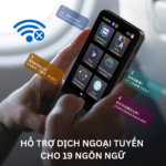 Máy phiên dịch LaLa M50 - Máy phiên dịch 142 ngôn ngữ 4 5 1