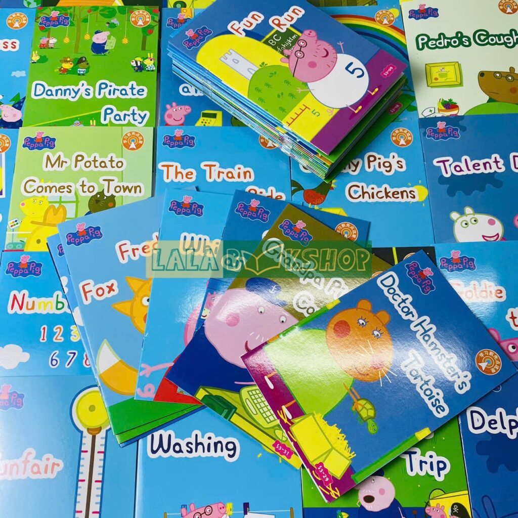 Tuyển tập các bộ truyện Peppa Pig sử dụng với Bút chấm đọc LaLa - Cập nhật 2025 5 500