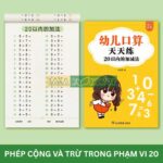 Bộ sách luyện tính nhẩm mỗi ngày – Giúp bé yêu toán, giỏi toán từ sớm (5 cấp độ) 7 527 1