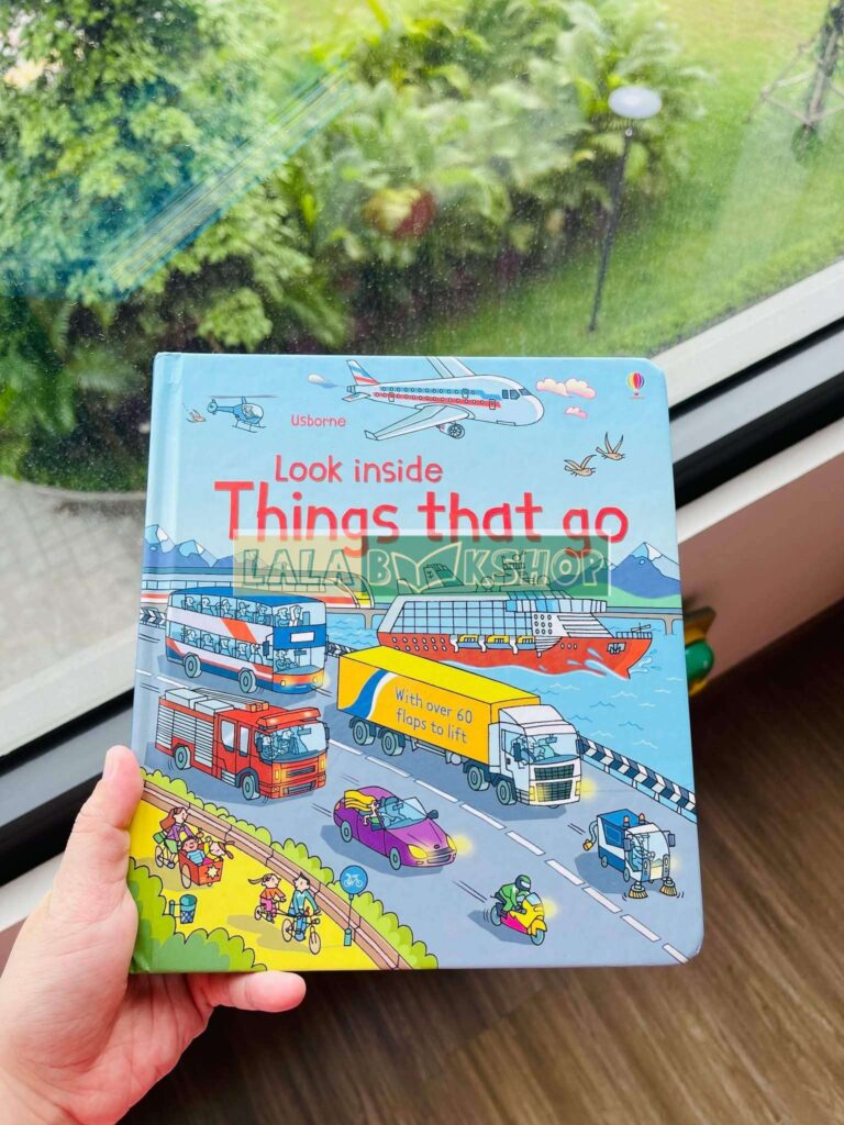 Sách lật mở Look Inside Things that Go