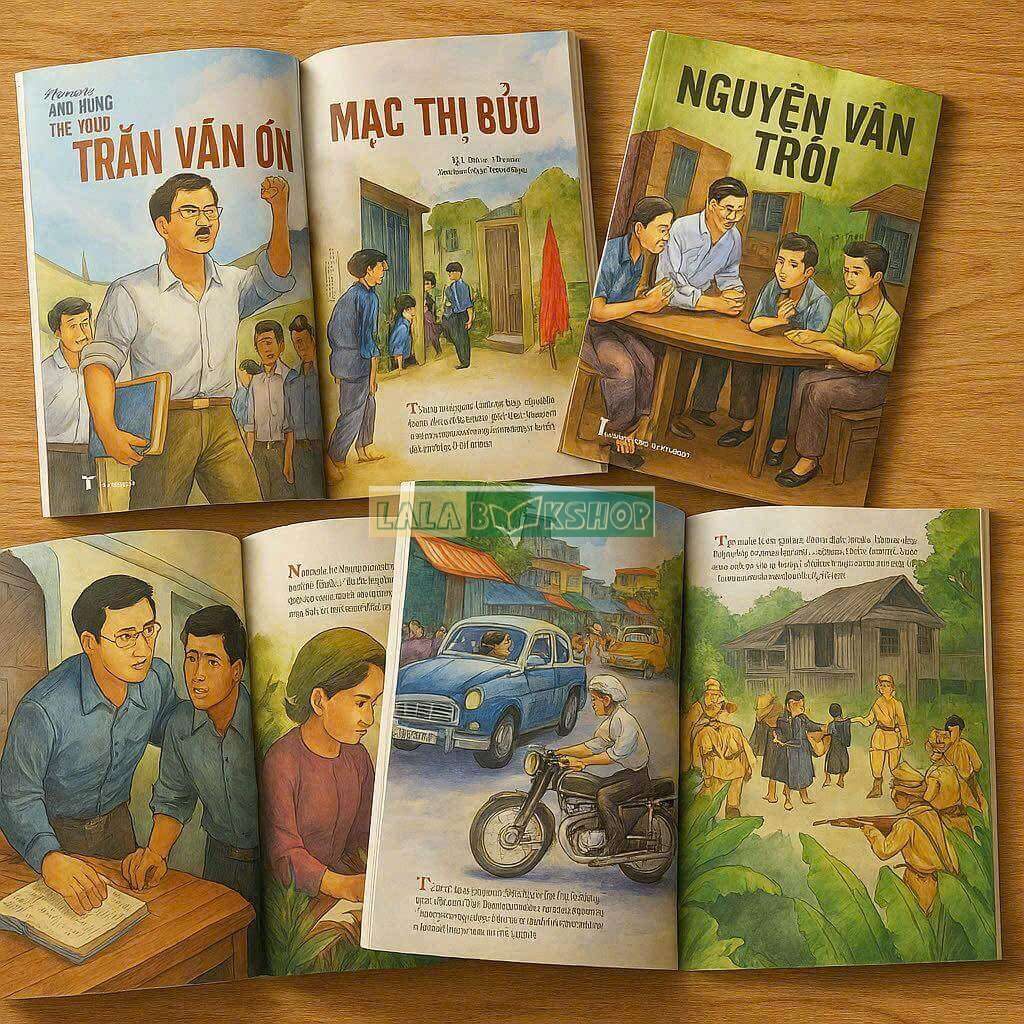 8 CUỐN TRANH TRUYỆN LỊCH SỬ