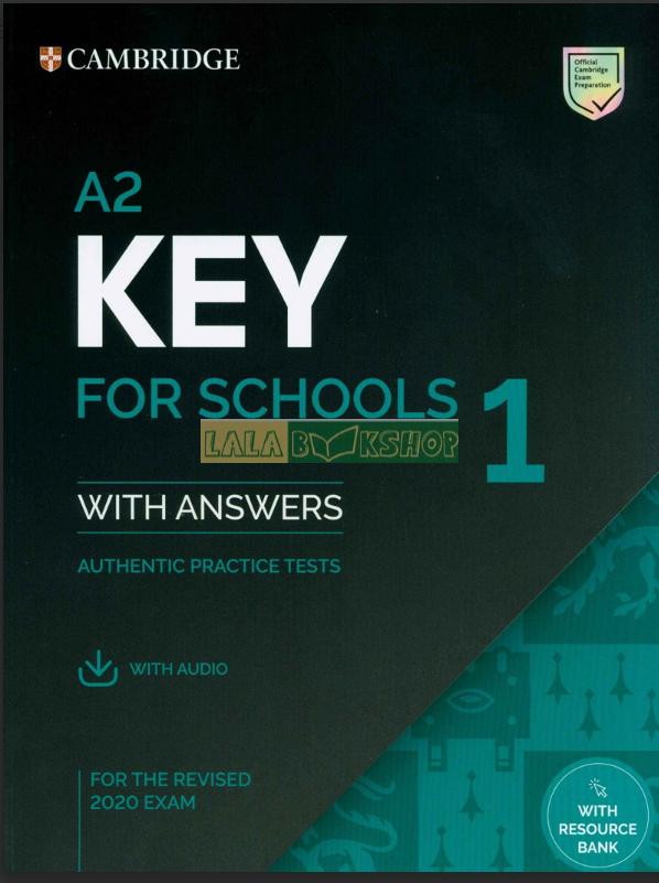 Cambridge A2 KEY for Schools 1 With Answer Revised 2020 - Sách Ôn Thi Chuẩn Cambridge 8 Cambridge A2 KEY for Schools 1 With Answer