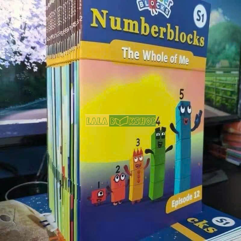 Bộ sách Alphablocks & Numberblocks – Học đọc & học toán qua nhân vật hoạt hình nổi tiếng (Kèm file nghe + video từ BBC) 9 numberblocks