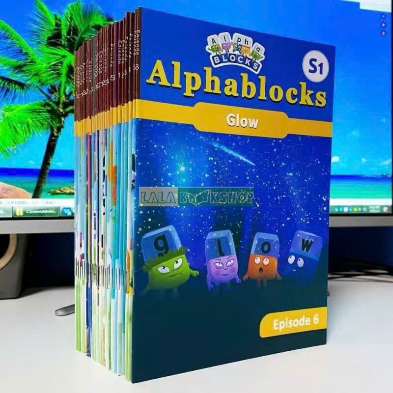 Bộ sách Alphablocks & Numberblocks – Học đọc & học toán qua nhân vật hoạt hình nổi tiếng (Kèm file nghe + video từ BBC) 8 Alphablocks