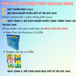 Bút chấm đọc tiếng Anh thông minh Lala - Đọc 120+ bộ sách tiếng Anh như Razkids, Oxford read and discover, Usborne library, Peppa Pig 2 giabutchamdoc