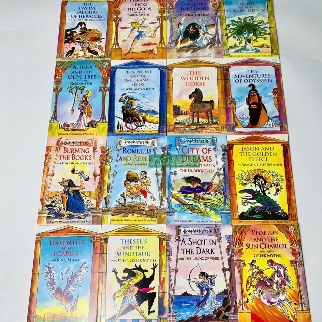 Bộ truyện thần thoại Hy Lạp – La Mã Ancient Myths Collection (16 cuốn) – Hành trình khám phá thế giới kỳ ảo 8 16 cuốn Ancient Myths Collection