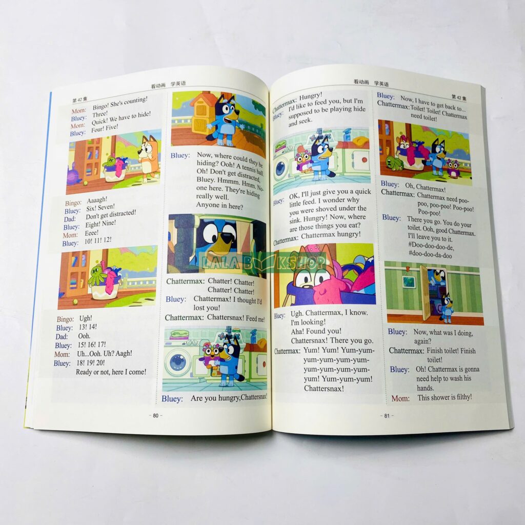 Bộ truyện Bluey Season 1 – 52 tập học cảm xúc qua truyện tranh hoạt hình cho bé từ 3 tuổi 9 2339