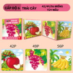 Bộ Xếp Hình Chủ Đề Theo Cấp Độ Cho Bé – Rèn Tư Duy, Phát Triển Trí Tuệ Qua Từng Mảnh Ghép 3 5 1