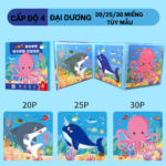 Bộ Xếp Hình Chủ Đề Theo Cấp Độ Cho Bé – Rèn Tư Duy, Phát Triển Trí Tuệ Qua Từng Mảnh Ghép 2 6 2