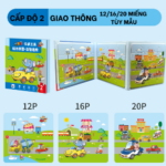 Bộ Xếp Hình Chủ Đề Theo Cấp Độ Cho Bé – Rèn Tư Duy, Phát Triển Trí Tuệ Qua Từng Mảnh Ghép 1 7 2