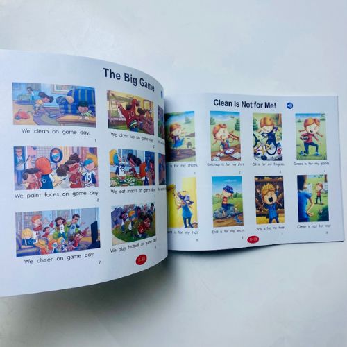 Bộ Sách Razkids In Gộp Loại Mới Level AA, A, B – Học Tiếng Anh Theo Trình Độ Chuẩn Mỹ 7 Razkids In Gộp Loại Mới Level AA, A, B