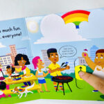 Sách Busy Pride – Bé khám phá lễ hội Pride với sách kéo trượt