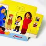 Sách Busy Eid – Bé khám phá lễ hội Eid Al-Fitr qua sách kéo trượt