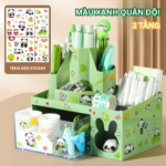 KỆ ĐỰNG BÚT XOAY 2 TẦNG PANDA – GỌN GÀNG, TIỆN DỤNG VÀ SIÊU DỄ THƯƠNG! 1 28