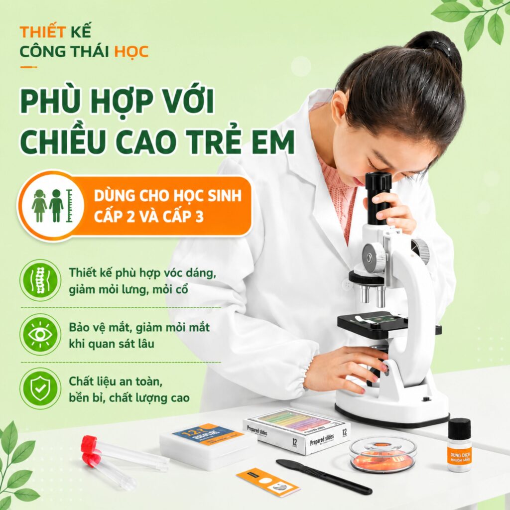 Thiết kế chắc chắn phù hợp trẻ em