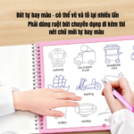 BỘ SÁCH TẬP VIẾT RÃNH CHÌM – BÚT MA THUẬT BAY MÀU GIÚP BÉ LUYỆN CHỮ SIÊU DỄ 2 Bộ sách tập viết rãnh chìm giúp bé học viết số và phép tính dễ dàng