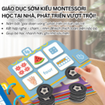 BỘ SÁCH BÓC DÁN HỌC SỐ (DIGITAL COGNITION QUIET BOOK) – HỌC TOÁN SỚM THEO CÁCH MONTESSORI 1 my design