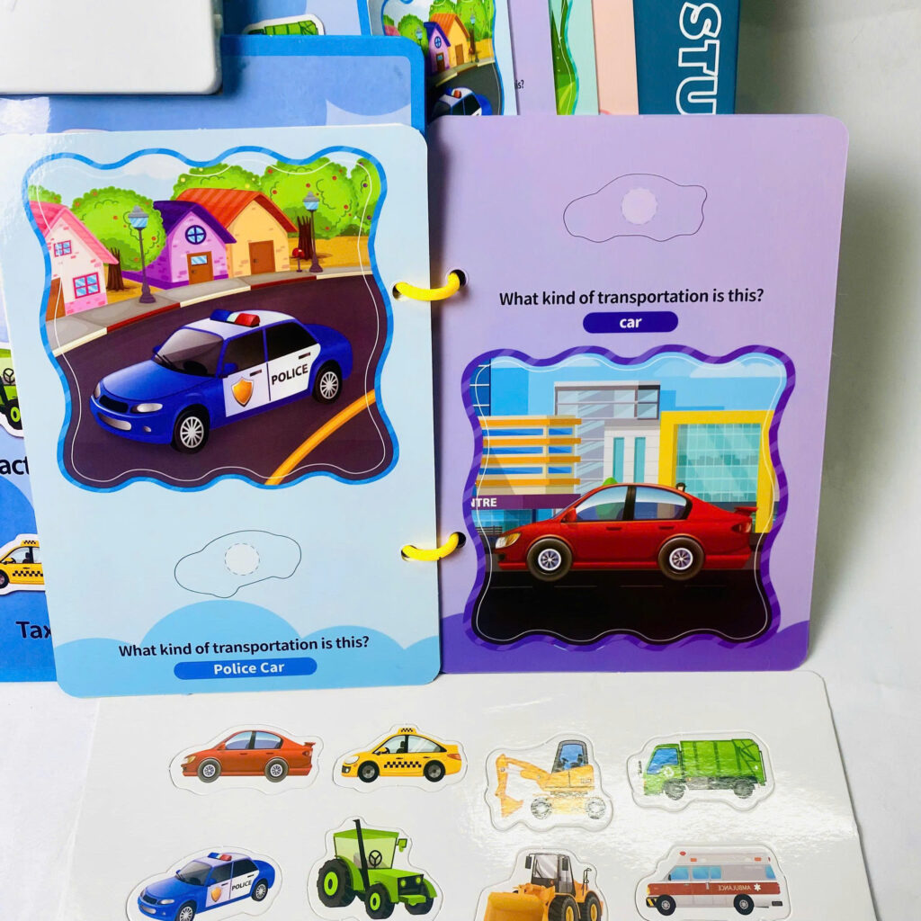 Sách Âm Thanh Tương Tác Chấm Đọc – DIY Point Reading Toys Cho Bé Học Con Vật & Phương Tiện 11 Sách âm thanh tương tác chấm đọc DIY Point Reading Toys