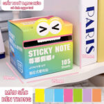 Sticky Note Màu Trong Suốt Ánh Ngọc Trai – Ghi Chú Đẹp, Dán Sách Không Lem, Tiện Dụng Gấp Đôi 4 z7094467454447 4bf4b48ea0b264730e91c1d26b80b5a2
